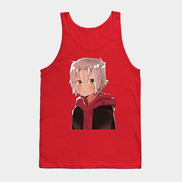 Gokudera Hayato Tank Top by tegamiworks